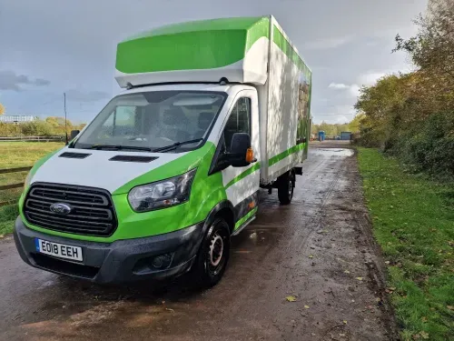 Adrian Price's van at Wetbelt Factory
